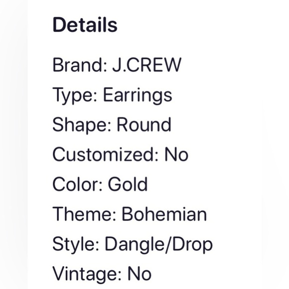 🆕J.  Crew Hoop Earrings - Picture 2 of 10
